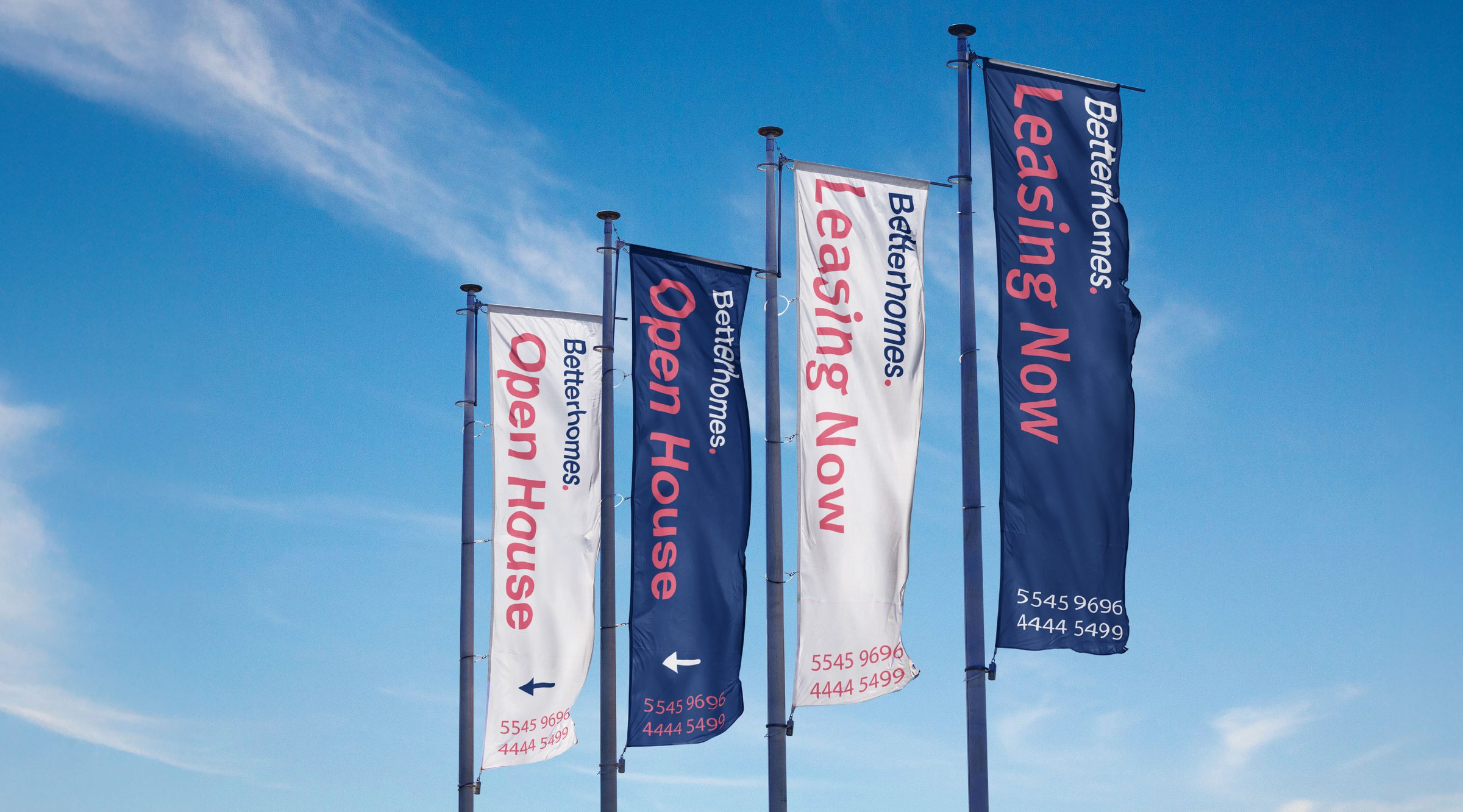 Betterhomes Leasing Flags